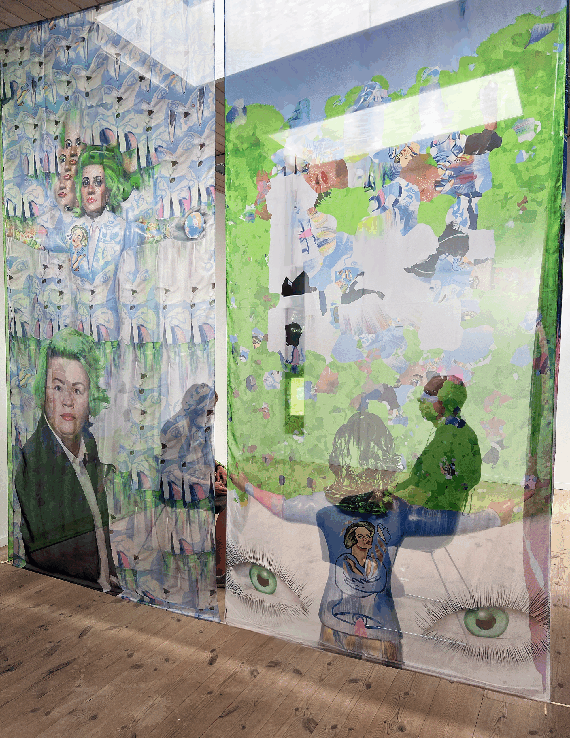 Installations view 5 detail Kirsten kjær 1 Installations view 5 detail Kirsten kjær 1